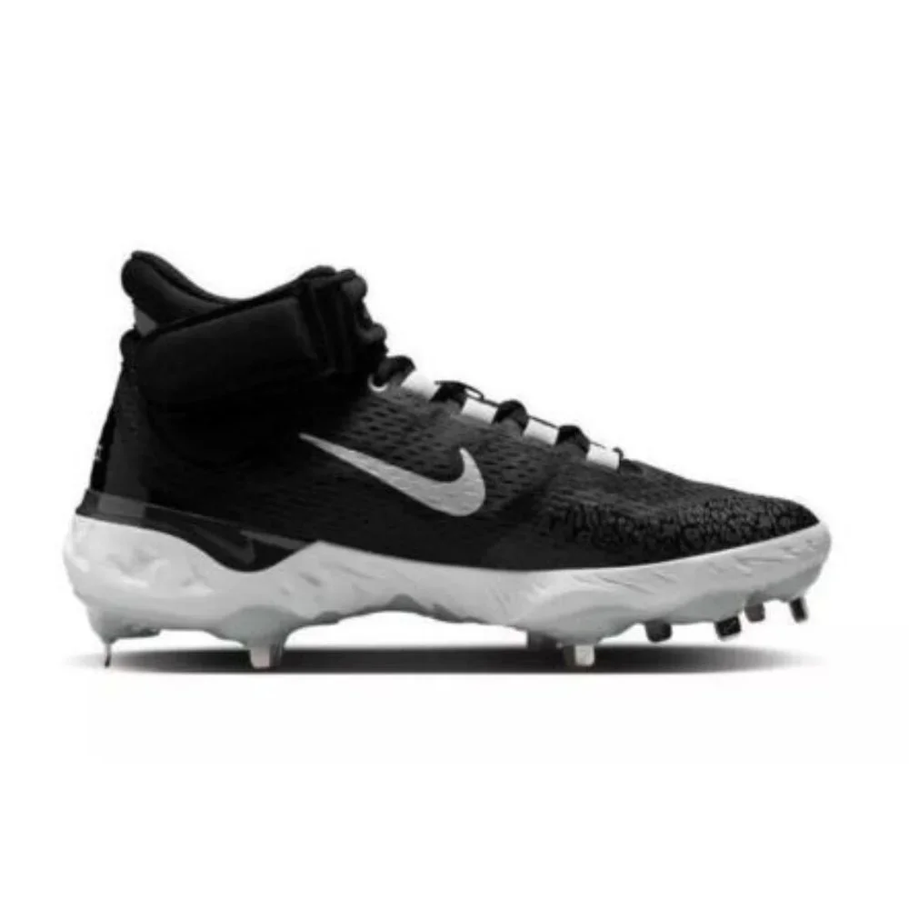 Nike Alpha Huarache Elite 4 Mid 'Black Dark Smoke Grey' DJ6520-011
